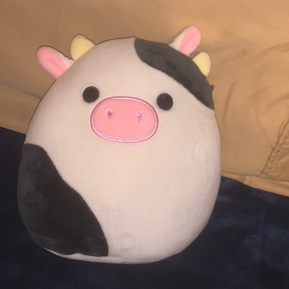 Conor the cow defect squishmallow NWT